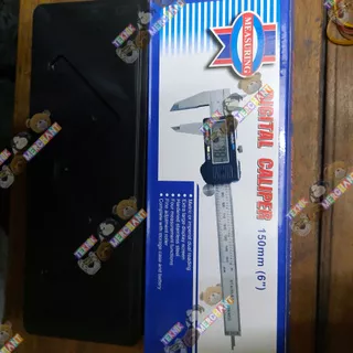 Vernier Caliper Sketmat Jangka Sorong Digital Sigmat Stainless 150 mm