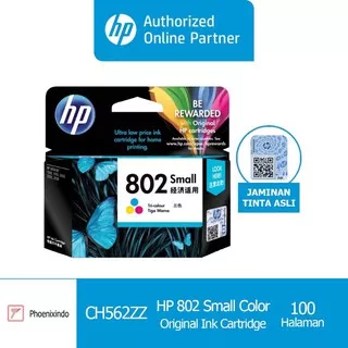 Tinta HP 802 HP802 HP802C Small Tri-color Original Ink Cartridge