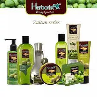 ?BAGUS? HERBORIST Zaitun Series | Facial Foam Body Wash Shampoo Lotion Minyak Olive Pijat Herboris