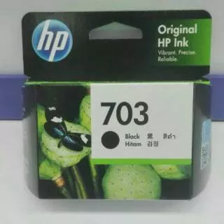 Tinta Printer HP 703 Black ORIGINAL GARANSI RESMI