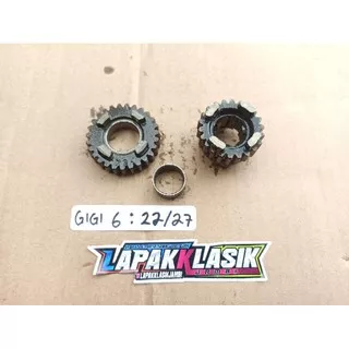 Rasio Transmisi GIGI 6 Set Lawan as Kopling TIGER REVO TIGER 2000 Original copotan