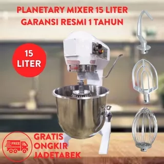 MIXER 15 LITER PLANETARY  MIXER ROTI 15L B-15 MIXER ADONAN KUE B15 ORIGINAL GARANSI