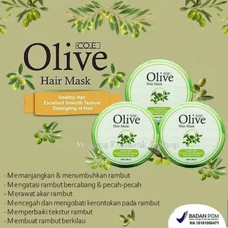 Masker Rambut CO.E Olive Hair Mask Original BPOM