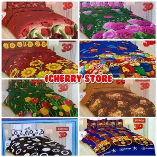 Sprei Bonita 120, 160, 180 Motif Alvin Chipmunk, Aries, Amore, Aries, Alysa, Aurora, Barca Barcelona