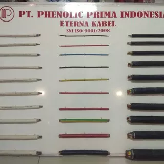 Kabel Besar Eterna NYY 4x35 per meter @1m hitam kawat