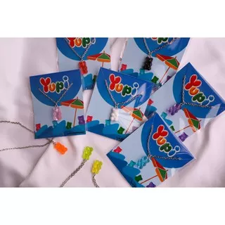 yupi gummy bear series necklace