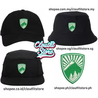 Topi Bordir Polo Anak Gunung Mapala Hiking Snapback 5 Panel Baseball Cap Bucket Hat Five Panels