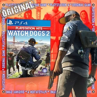 Watch Dogs 2 Playstation Hits Kaset PS 4 BD PS 4 Game Playstation 4 Original Games