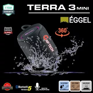 EGGEL TERRA 3 MINI 360 Waterproof Portable Bluetooth Speaker