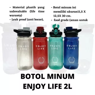 Botol Minum ENJOY LIFE 2 Liter