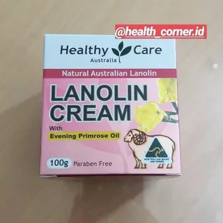 Healthy Care Lanolin Cream With Evening Primrose Oil 100gr