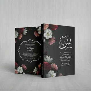 Buku Yasin / Yasin Tahlil / Cover Custom Laminasi Doff Glosy / isi 144 Halaman / Yasin Terjemah