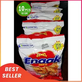 Mie Gemez Enak Snack Mie Langsung Di Makan Serenceng Isi 18 gr x 10 pcs