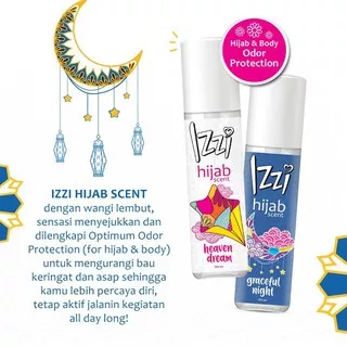 Parfum Izzi Hijab Scent 100 ml / Izzi Parfum Wangi Tahan Lama untuk Hijaber Aktif