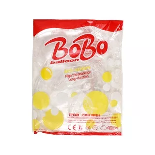 ( Isi 50 Pcs ) Grosir Balon Bobo 24 Inch Pack isi 50 / Balon PVC / Balon Transparan