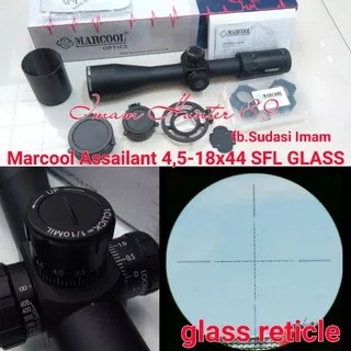 MARCOOL ASSAILANT 4,5-18X44 SFL GLASS RETICLE