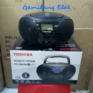 Mini Compo TOSHIBA TY-CRU 20 ( CD,MP3,USB,RADIO) Terbaru