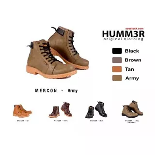 BISA COD Sepatu Boot  Pria HUMMER MERCON Original Sepatu Kerja Lapangan Sepatu Casual Ukuran JUMBO