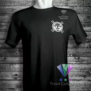 Kaos Anime Logo One Piece / Distro Baju Logo One Piece Premium Terbaik Murah