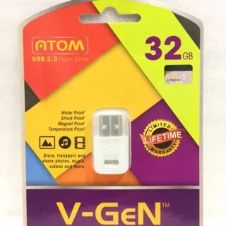 Flash Disk V-gen 16GB - Flash Drive Vgen Atom 16 GB - Flashdisk USB 2.0 V-GeN - 8GB - 16GB - 32GB