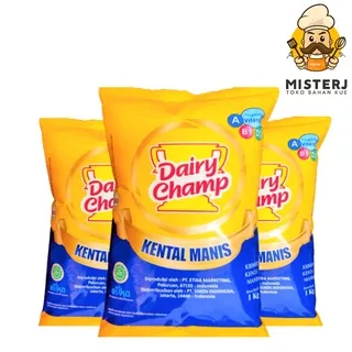 Dairy Champ Kental Manis 1 Kg / Susu Kental Manis Dairy Champ 1 Kg