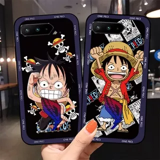 Casing Asus ROG Phone 5 Pro ZS673KS Ultimate ZS673KS I005DA I005DB Motif Print Luffy One Piece 3D