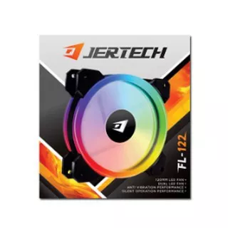 FAN CASING GAMING JERTECH FL-122 RGB KIPAS CPU - 12CM