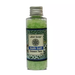 Bali Soap Bath Salt 110g - Sea Garden - Green Tea - SOUVENIR FROM BALI