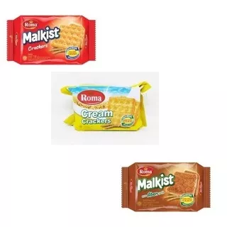 Roma Malkist  Abon/Cream Crackers/Crackers 135 gr