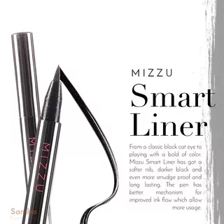Sambo MIZZU SMART LINER eyeliner EYE liner hitam spidol tahan air keringat lama best seller