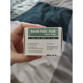 Asam Folat Hovid 5 mg