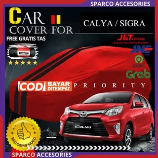 COVER SARUNG MOBIL TOYOTA CALYA SIGRA ANTI AIR WATERPROOF BODY COVER CALYA SIGRA