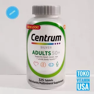 Centrum Silver Vitamin Centrum Silver Vitamin Adults 50+ 325 Tablets