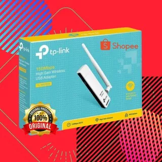 Penangkap Sinyal Wifi / Wireless Adapter 150Mbps / TP-Link TL-WN722N