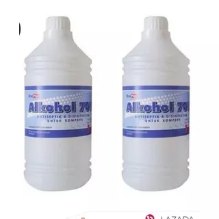 ALKOHOL 70 % 1 LITER ..