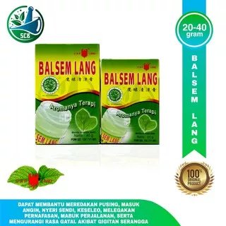 Balsem Gosok Lang Hijau  / Eagle Balm / Balsem Cap Lang