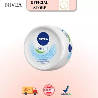 NIVEA Soft Creme Jar Cream Pelembab 50ml / 100ml