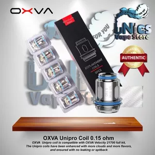 OXVA Unipro Mesh Coil 0.15? - Koil 0.15 ohm AUTHENTIC untuk OXVA Velocity setting 60-80 Watt