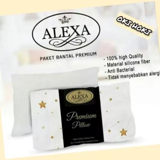 [COD]a-c Bantal Alexa Premium 600 gr bantal hotel bantal empuk bantal berkualitas bantal ORI bantal elegan bantal anti alergi bantal anti bakteri peralatan kamar tidur perlengkapan kamar tidur peralatan tidur perlengkapan tidur peralatan rumah tangga