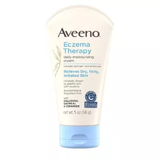 PERAWATAN TUBUH PERAWATAN KULIT AVEENO ECZEMA THERAPY MOISTURIZING CREAM 141G (TUTUP PECAH SEDIKIT)