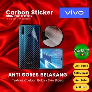 Anti gores Belakang Vivo Garskin Carbon Back Protector Vivo Stiker Handphone Skin Carbon Vivo X50 X50PRO Z1PRO S1PRO S1 Y1S Y91 Y93 Y95 Y11 Y12 Y15 Y17 Y19 Y12S Y20 Y50 Y30 Y53 Y55 Y71 Y83 Y91C Y67 V5 V5LITE V5+ V7 V7+ V9 V11 V11PRO V15 V15PRO V17 V19 V21