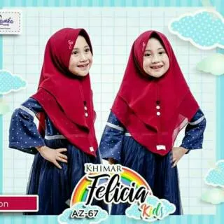 Jilbab Anak Felicia Kids by Azamka