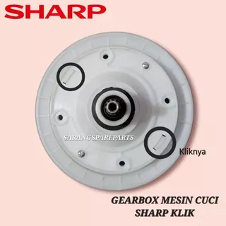 GEARBOX MESIN CUCI SHARP KLIK ORIGINAL / GIRBOK MESIN CUCI SHARP ORIGINAL KLIK