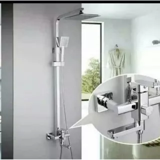 Shower tiang panas dingin minimalis SUBRON ORIGINAL / kran tiang minimalis panas dingin