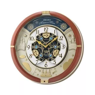 Jam Dinding Seiko Wall Clock Clocks QXM378 QXM 378 QXM378B 378B B