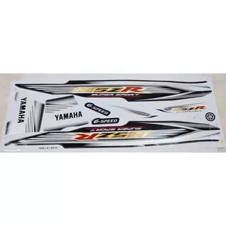 stiker. striping body yamaha 125z dan 125zr warna silver (KODE 125Z 8 SILVER)