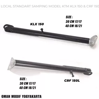 Standar samping KLX CRF standart samping KLX 150 BF DT new panjang standar CRF 150 Standard Samping model KTM