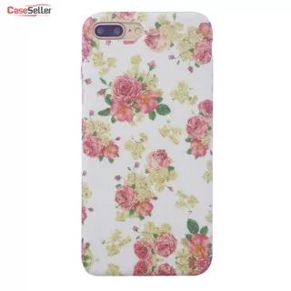 CaseSeller - SoftCase / Softshell / Silicone Motif Bunga Iphone 6+ 7/ 8 7+/ 8+ 9/ XR 9+/ XS Max