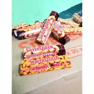 COKLAT SILVERQUEEN CHUNKY BAR 33gr PROMO - COKELAT SILVER QUEEN CHUNKYBAR 33 gr 33 gram