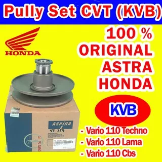 Pully vario 110 lama/ vario 110 tekno techno ORIGINAL ASPIRA set paket lengkap puly pulley